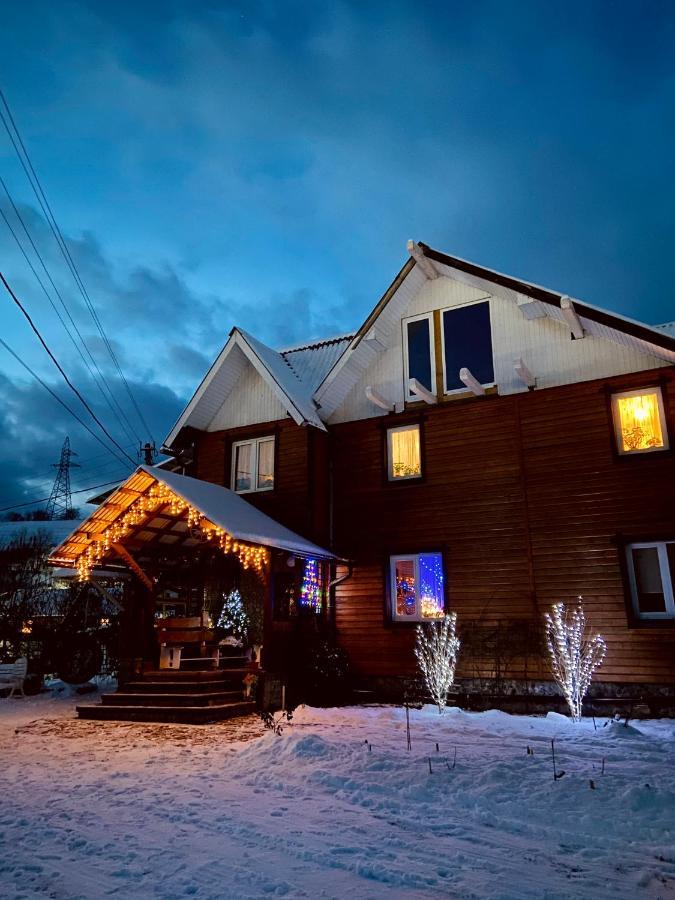 Karpats'Kyi Kalejdoskop Hotell Slavskoje Eksteriør bilde